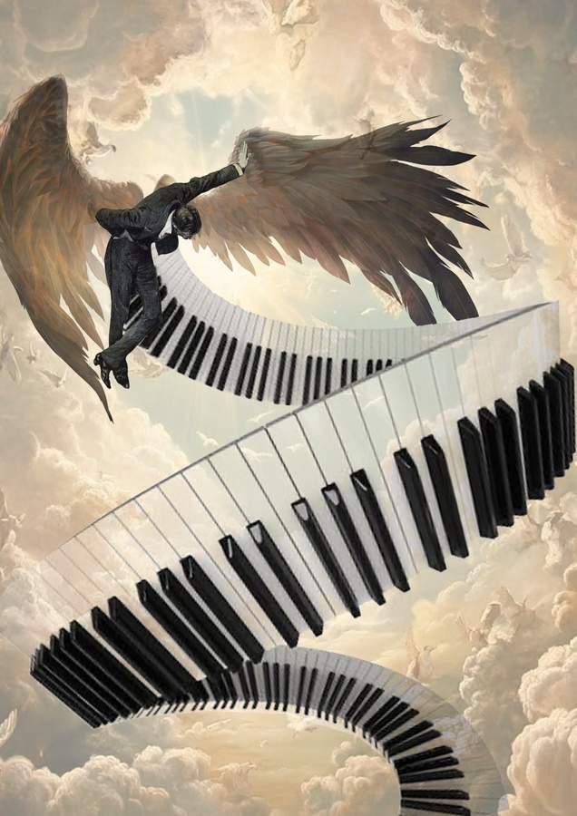 piano-angel design